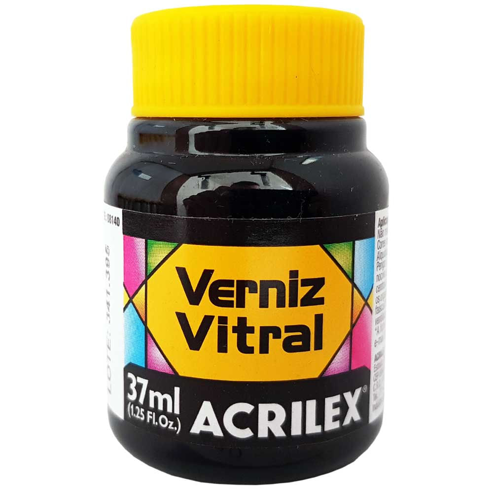 VernizVitral37ml520PretoAcrilex