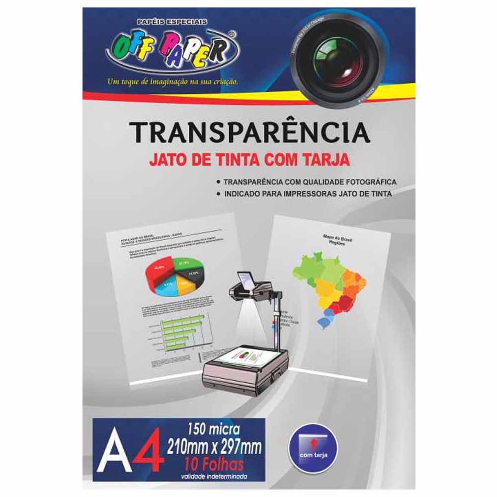 TransparenciaA4comTarja150MicraOffPaper10Folhas