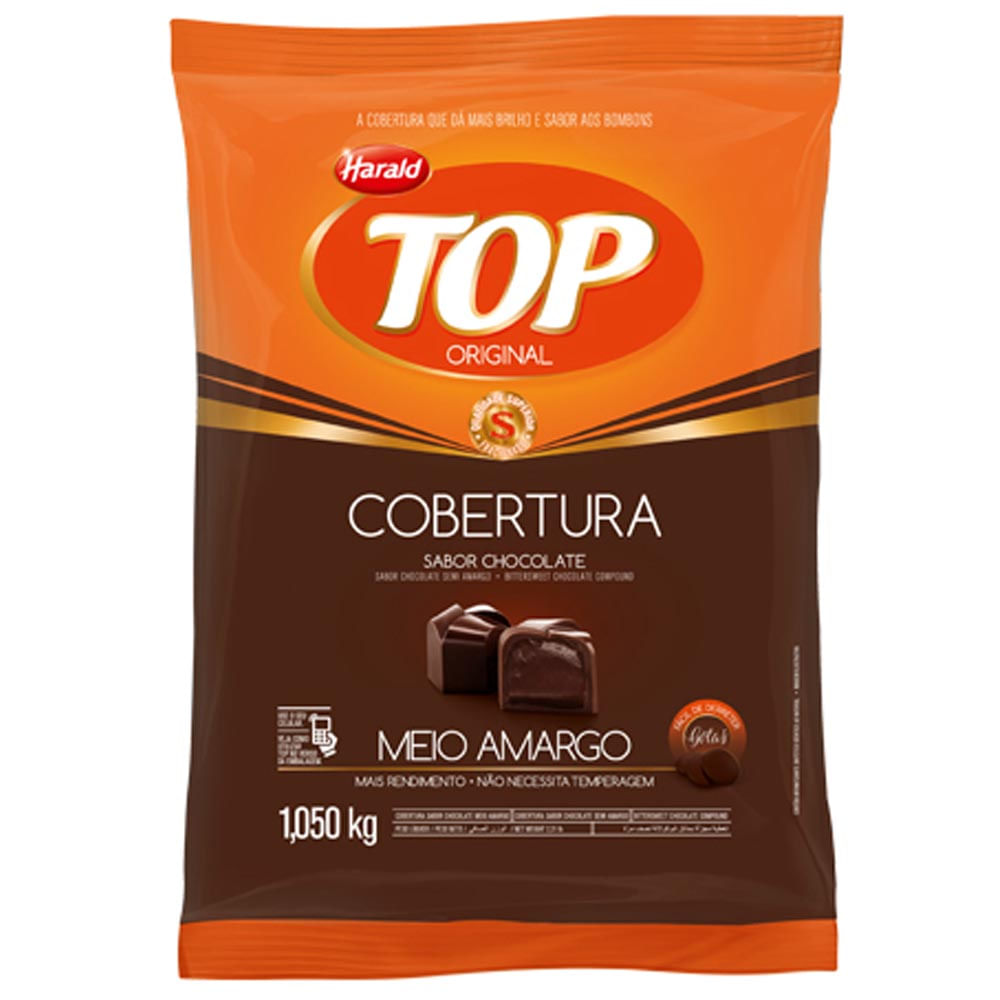 ChocolateHaraldTopGotas105KgMeioAmargo