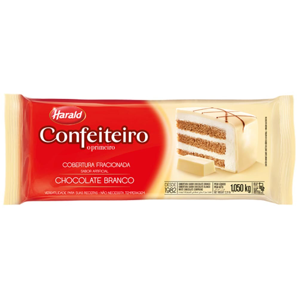 ChocolateHaraldConfeiteiroBarra105KgBranco