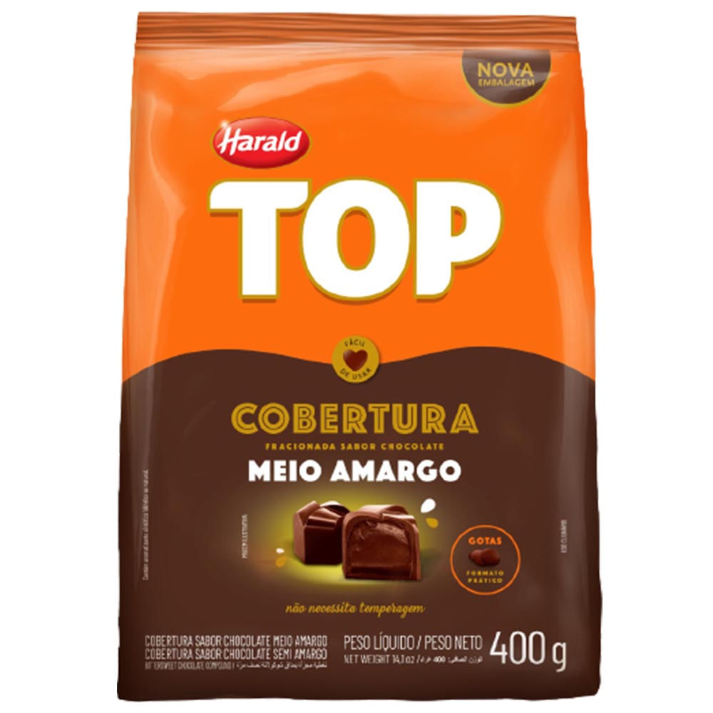 ChocolateHaraldTopGotas400gMeioAmargo