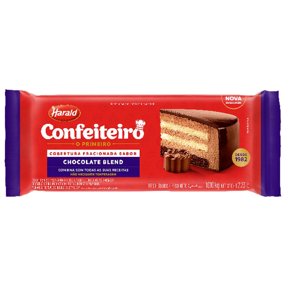 ChocolateHaraldConfeiteiroBarra101KgBlend