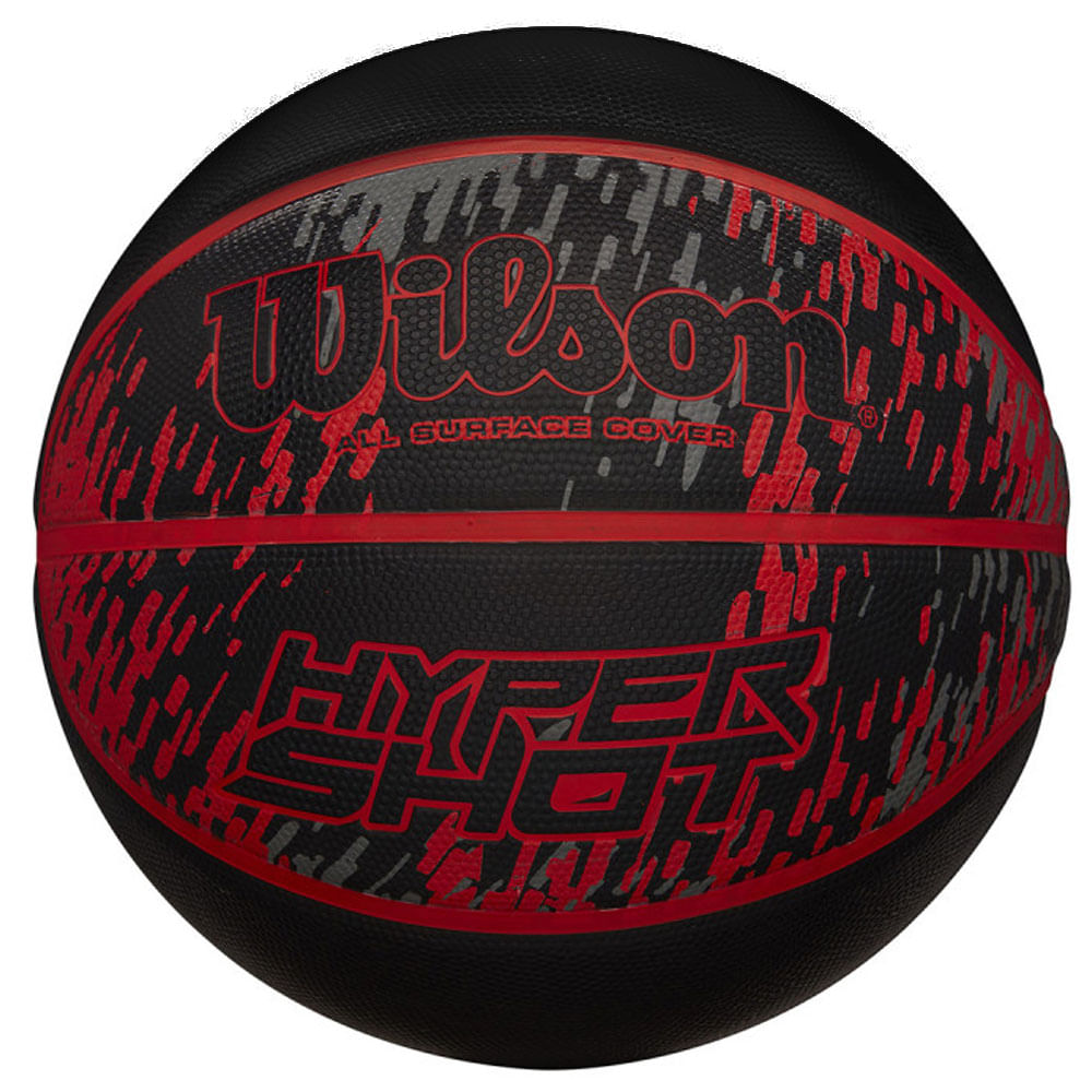 Bola de Basquete Wilson Hyper Shot Oficial Preta