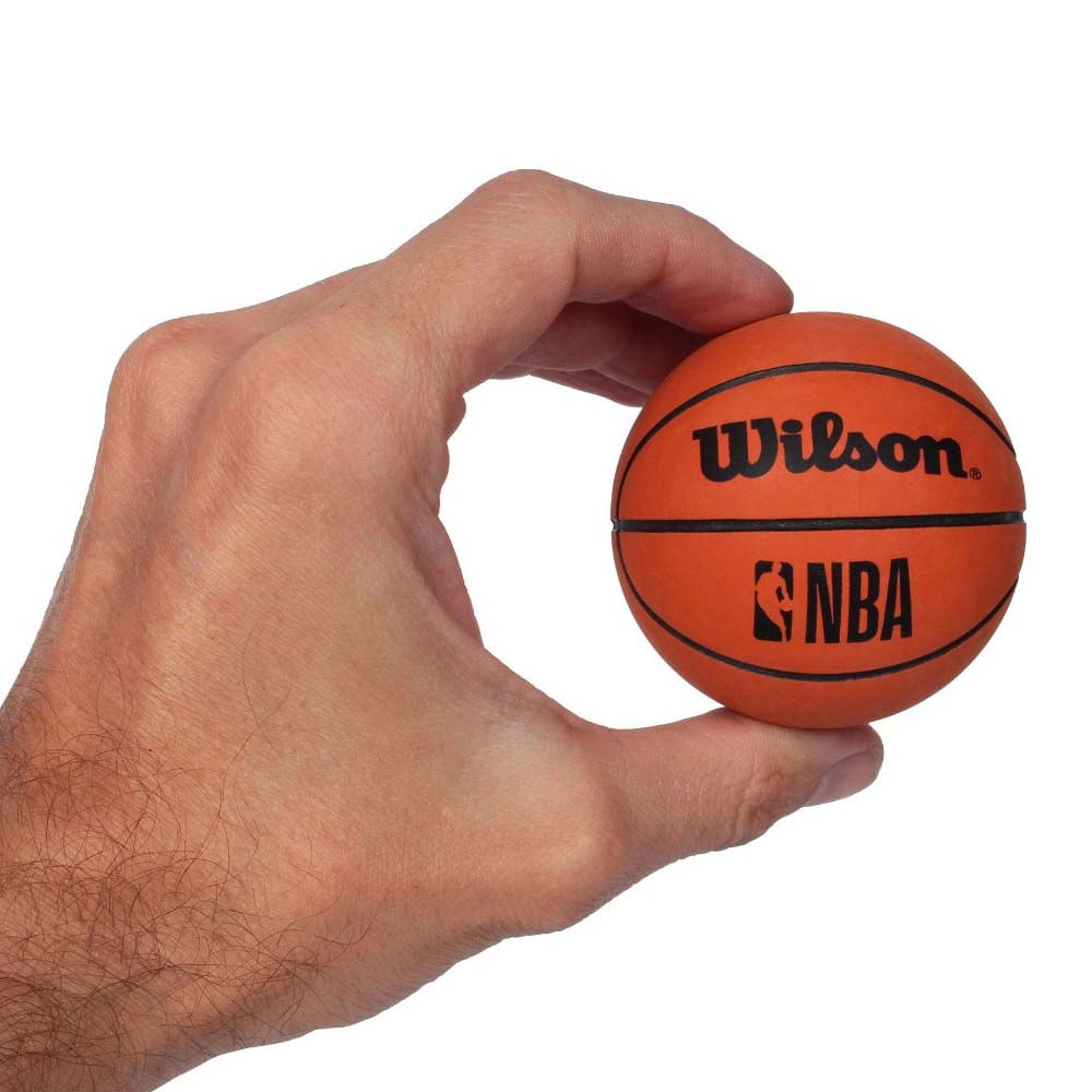 MiniBoladeBasqueteWilsonNBADribblerLaranja