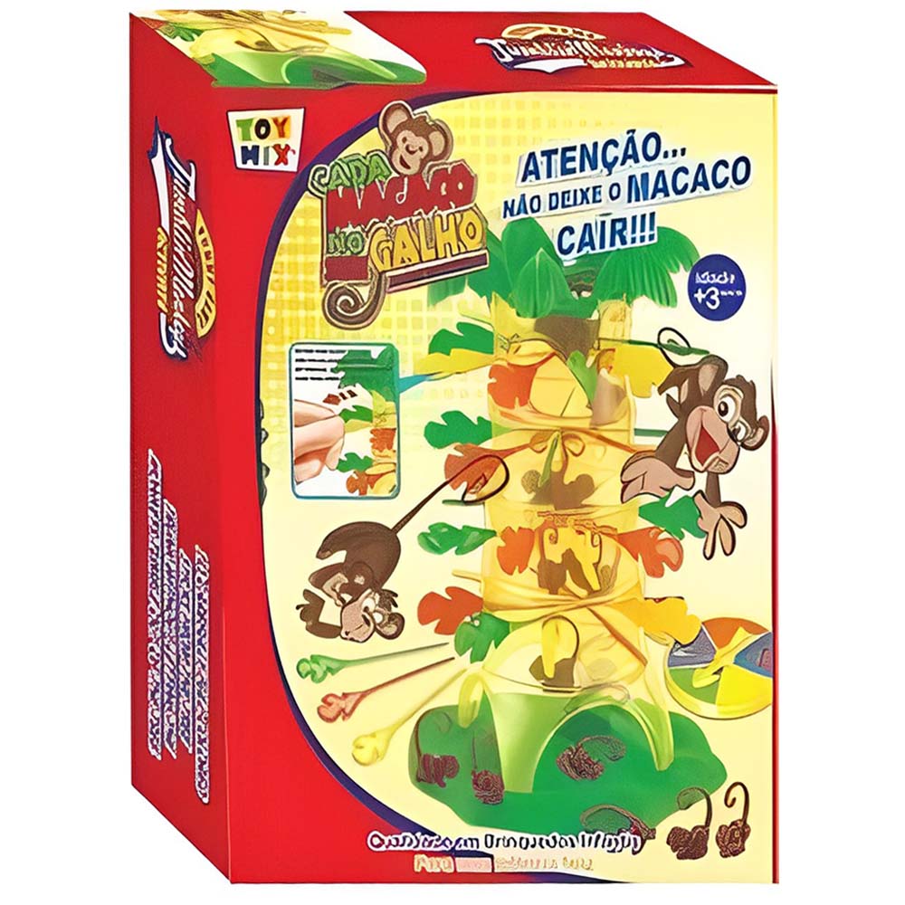 Jogo Cada Macaco no Seu Galho Toy Mix