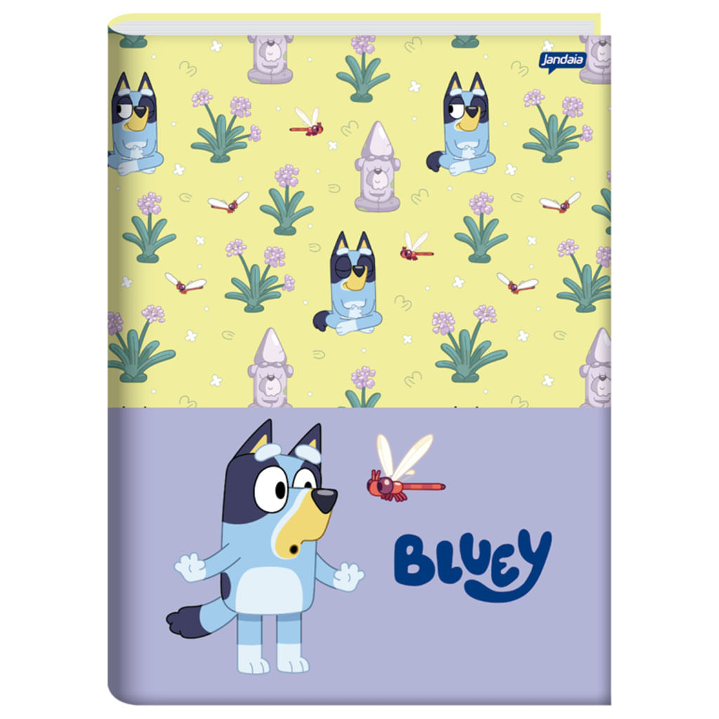 Caderno Brochura Bluey 80 Folhas Jandaia Costa Atacado 7776